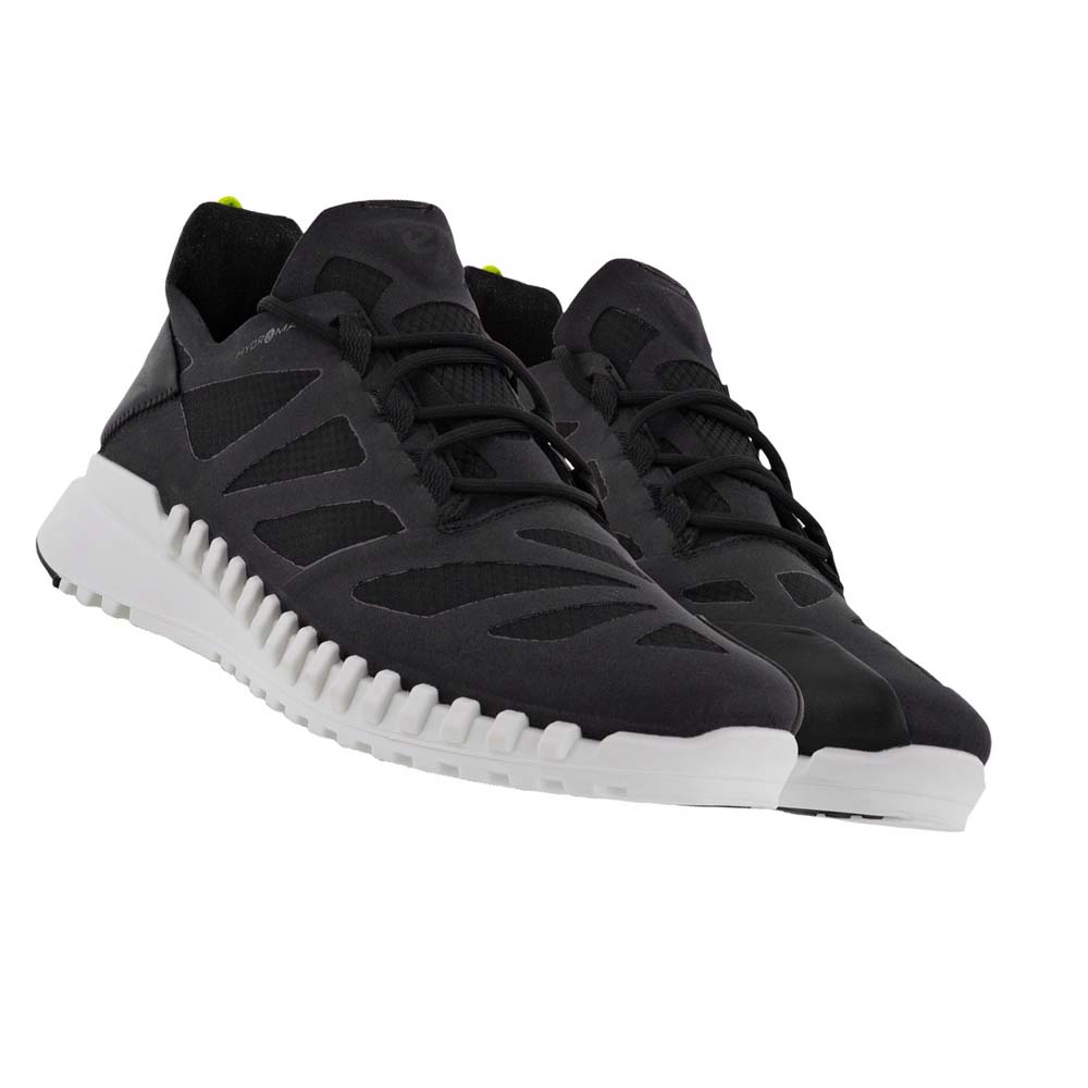 Ecco Zipflex Breathru Hm Sneakers Dam Svarta | SE 267YXF